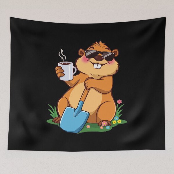 Item preview, Groundhog Funny designed and sold by Getup-clothing.