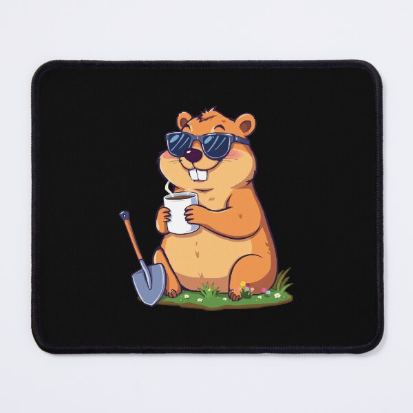 Item preview, Groundhog with Coffee designed and sold by Getup-clothing.