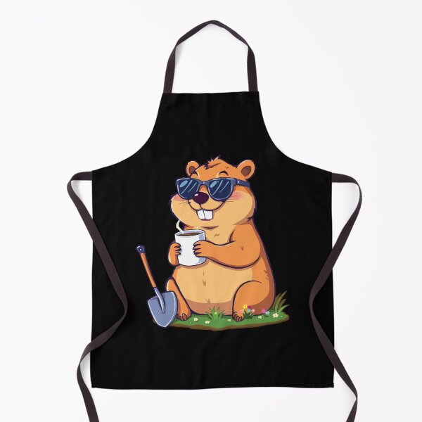 Item preview, Groundhog with Coffee designed and sold by Getup-clothing.
