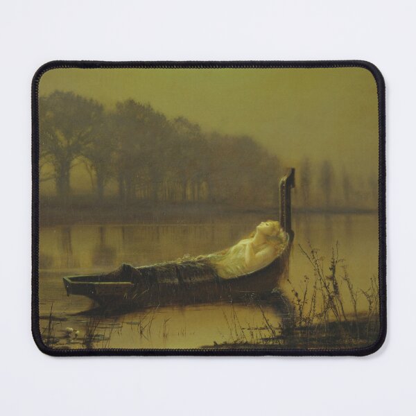 Item preview, The Lady of Shalot - John Atkinson Grimshaw designed and sold by forgottenbeauty.