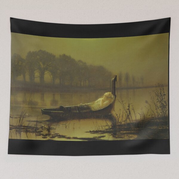 Item preview, The Lady of Shalot - John Atkinson Grimshaw designed and sold by forgottenbeauty.
