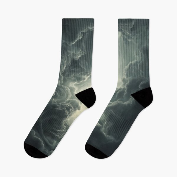 Item preview, A dramatic design of swirling clouds converges in a vortex. designed and sold by HEMRO.
