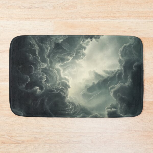 Item preview, A dramatic design of swirling clouds converges in a vortex. designed and sold by HEMRO.