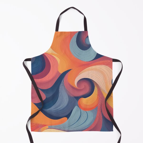 Item preview, A vibrant design of swirls and dynamic colors. designed and sold by HEMRO.