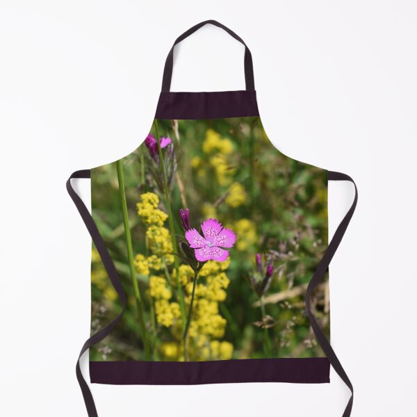 Item preview, Purple and yellow wilfdlowers on a meadow designed and sold by mariya-ivanova.