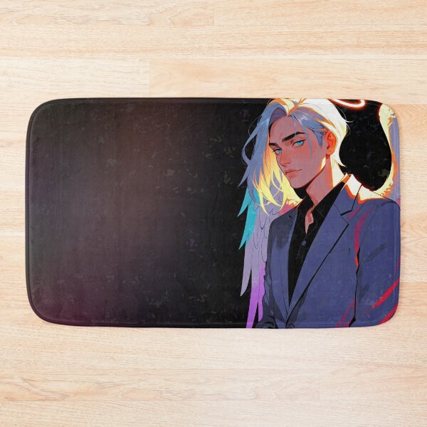 Item preview, Handsome Angel Man With White Hair designed and sold by CriaCreative.