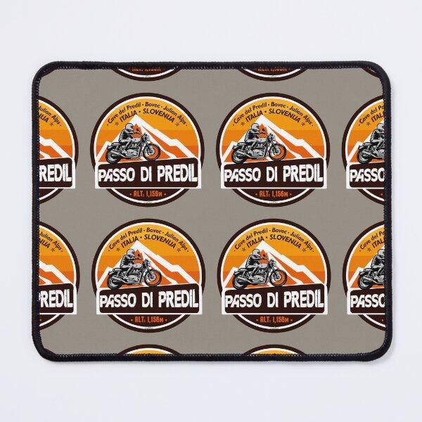Item preview, Predil Pass Passo di Predil Italy Slovenia Motorcycle Sticker T-Shirt 02 designed and sold by OuterShellUK.