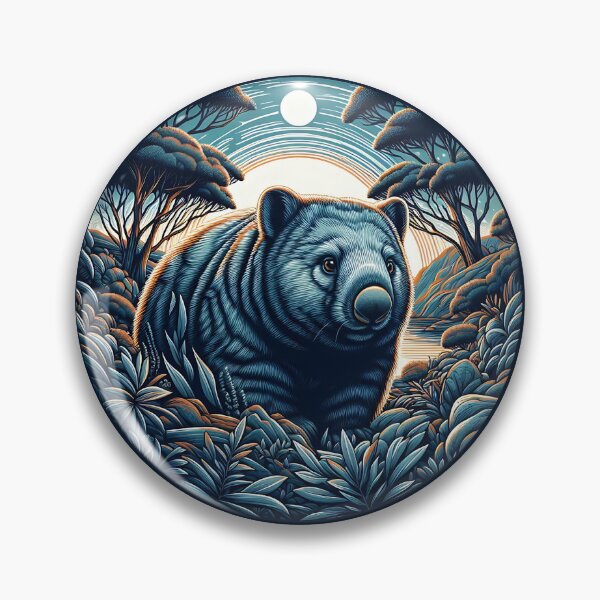 Item preview, Wombat Art #95 | Wombat Lovers designed and sold by ksgraphics222.