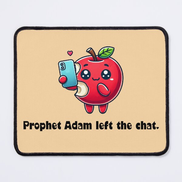 Item preview, Adam left the chat. designed and sold by HipsterAnimals.