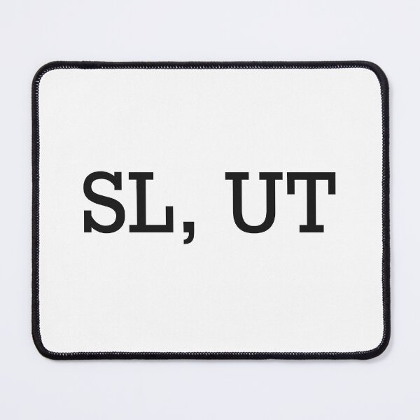 Item preview, SL, UT Salt Lake City Utah designed and sold by Skull Fern.
