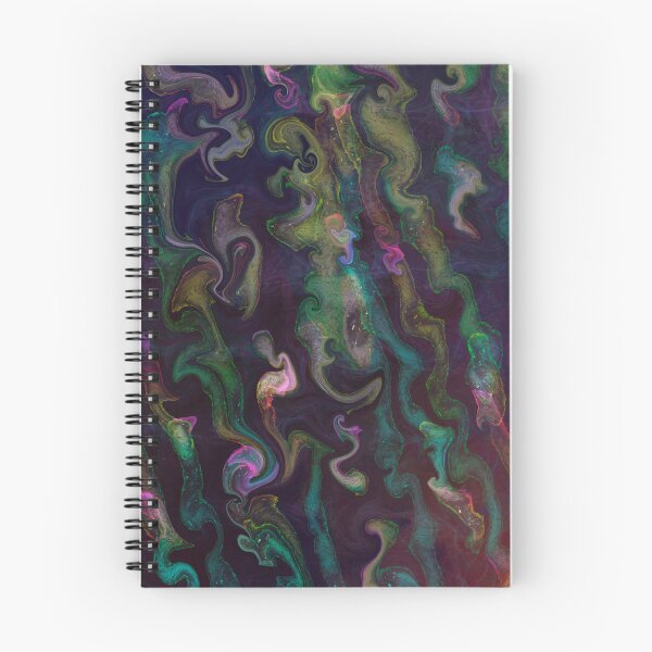 Item preview, dark rainbow water ripple designed and sold by inthewitchelm.