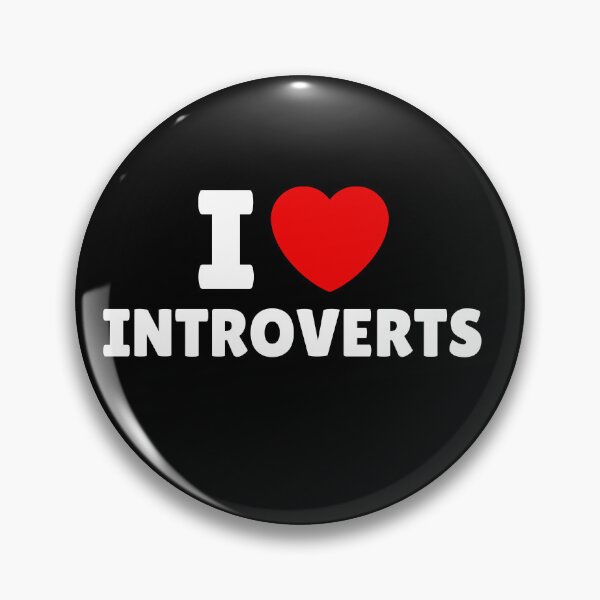 Item preview, I Love Introverts designed and sold by Itsheartshop.