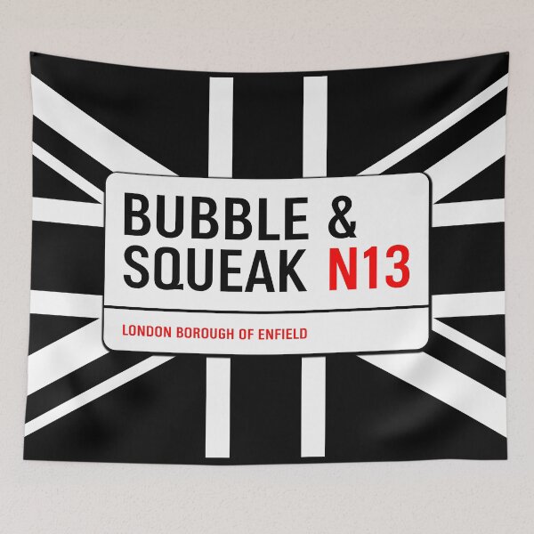 Item preview, Classic London Bubble & Squeak Road Sign V1c designed and sold by RetrospectUK.