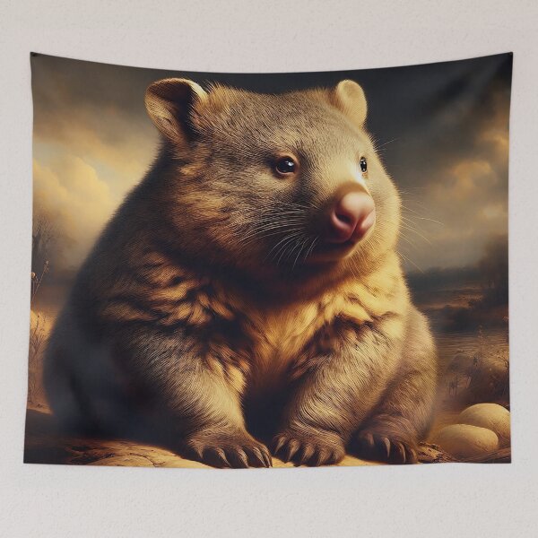 Item preview, Wombat Art #98 | Wombat Lovers designed and sold by ksgraphics222.