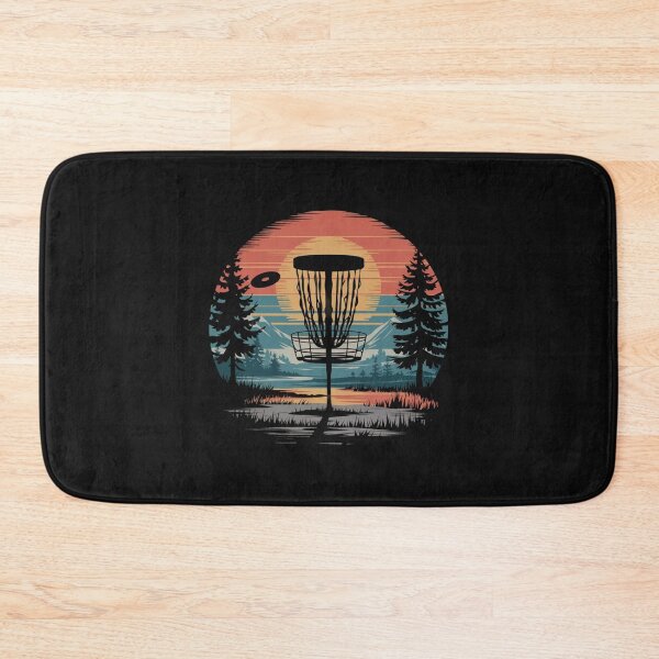 Artikelvorschau, Frisbee Disc Golfkorb im Vintage-Stil, modern und trendig entworfen und verkauft von SOUFIANE1991.