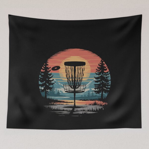Item preview,  Vintage Modern Trendy Frisbee Disc Golf Basket  designed and sold by SOUFIANE1991.