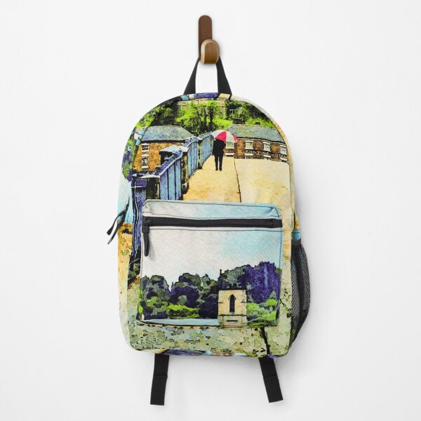 Item preview, Picturesque watercolor scene of Ironbridge in Shropshire, England designed and sold by GestaltImagery.