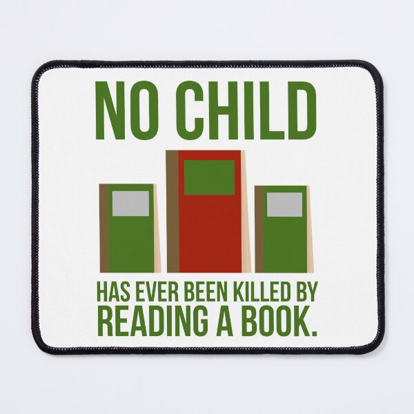 Item preview, No child has been killed by reading a book designed and sold by Rachel the Artist .