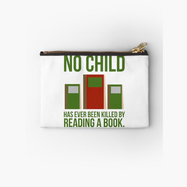 Item preview, No child has been killed by reading a book  designed and sold by Rachel the Artist .