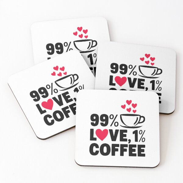 Item preview, Love and Coffee Minimalist Design designed and sold by TomxDesign.