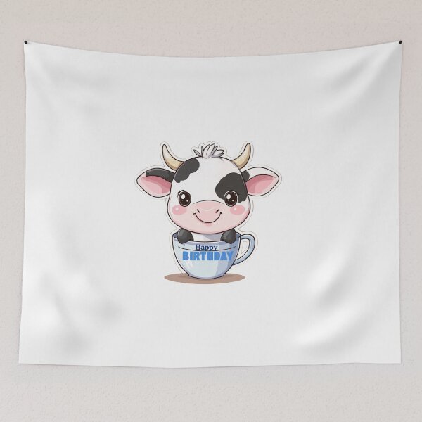 Item preview, Ox- Happy Birthday  designed and sold by Mini-magaze.