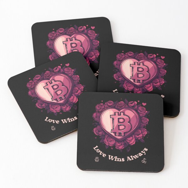 Item preview,  Love Wins Always Valentine's Day Bitcoin, designed and sold by BitCryX.