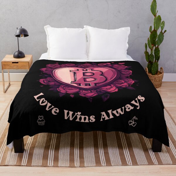 Item preview, Love Wins Always Valentine's Day Bitcoin, designed and sold by BitCryX.