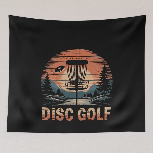 Item preview, Vintage Modern Trendy Frisbee Disc Golf Basket  designed and sold by SOUFIANE1991.
