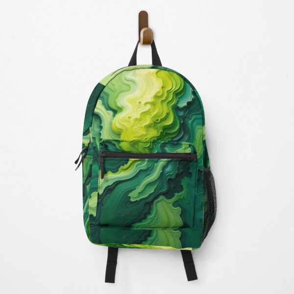 Item preview, Surreal Green Abstract Colors Textures Art Contemporary Design designed and sold by ART ATTACK ZONE.