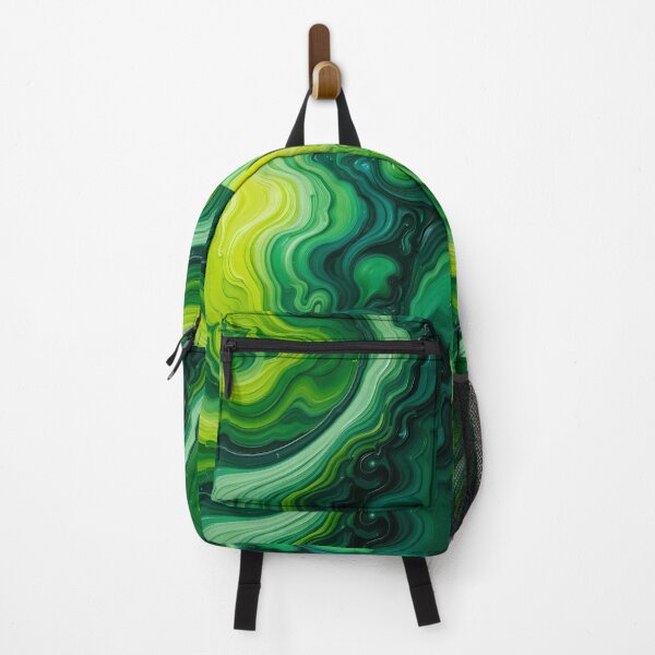 Item preview, Green Vibrant Abstract Colors Textures Art Contemporary Design designed and sold by ART ATTACK ZONE.