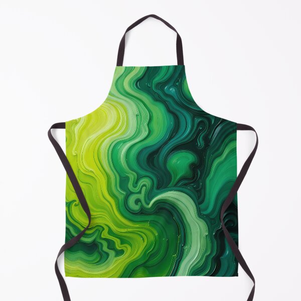 Item preview, Green Vibrant Abstract Colors Textures Art Contemporary Design designed and sold by ART ATTACK ZONE.