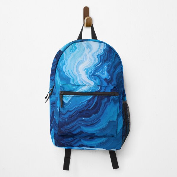 Item preview, Blues Vibrant Abstract Colors Textures Art Contemporary Design designed and sold by ART ATTACK ZONE.
