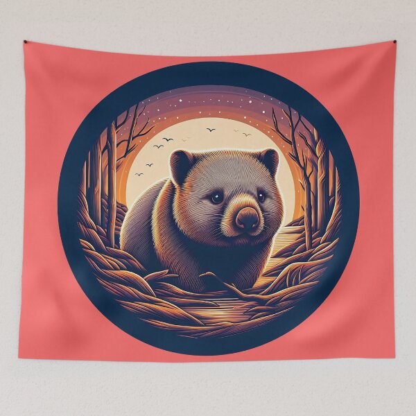 Item preview, Wombat Art #100 | Wombat Lovers designed and sold by ksgraphics222.