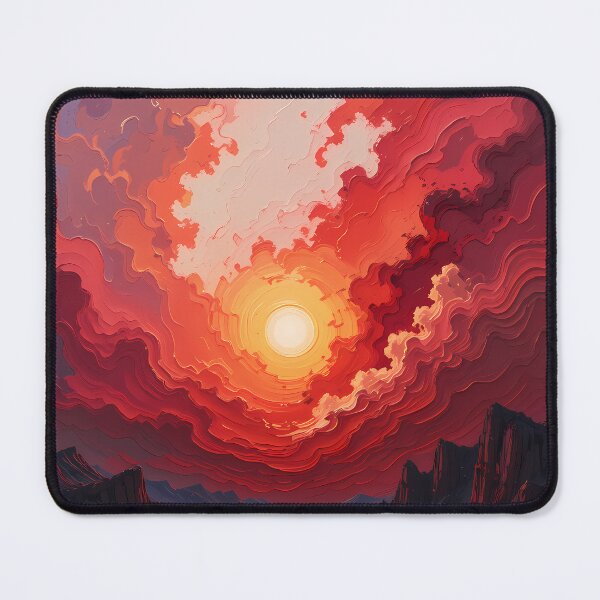 Item preview, Landscape Vibrant Abstract Colors Textures Art Contemporary Design designed and sold by ART ATTACK ZONE.