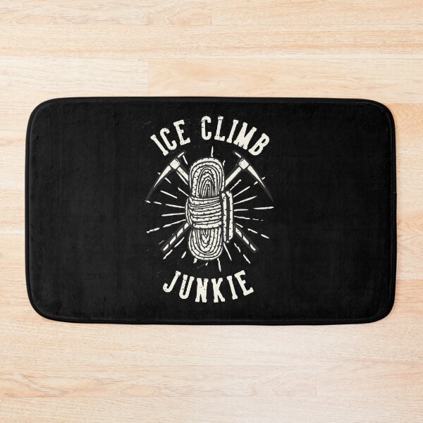 Item preview, ICE CLIMB JUNKIE, the perfect t-shirt for true ice climbing enthusiasts designed and sold by FelkMariShop.