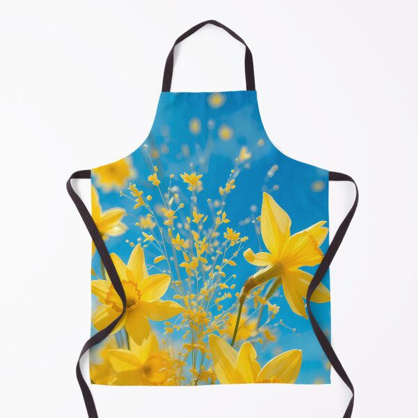 Item preview, Yellow Flowers Abstract Colors Textures Art Contemporary Design designed and sold by ART ATTACK ZONE.