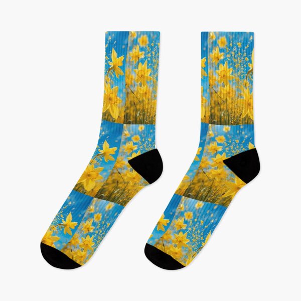 Item preview, Yellow Flowers Abstract Colors Textures Art Contemporary Design designed and sold by ART ATTACK ZONE.
