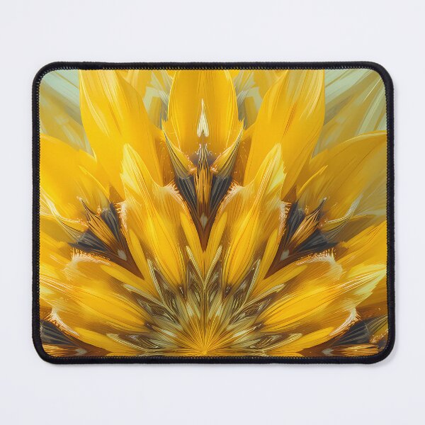 Item preview, Flower Yellow Abstract Colors Textures Art Contemporary Design designed and sold by ART ATTACK ZONE.