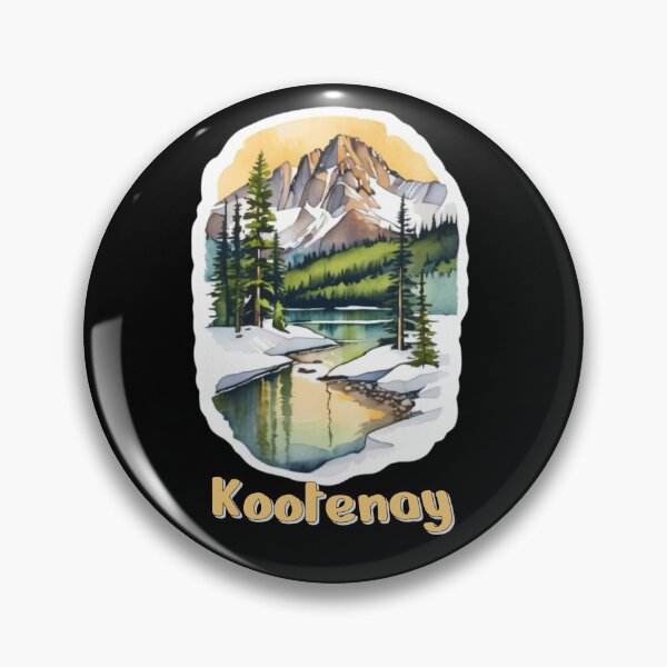 Item preview, Kootenay National Park watercolor designed and sold by EuropeanPrints.