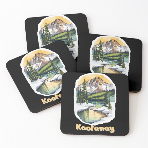 Item preview, Kootenay National Park watercolor designed and sold by EuropeanPrints.