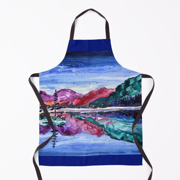 Item preview, Deer by a Mountain Lake designed and sold by BreezyZen.