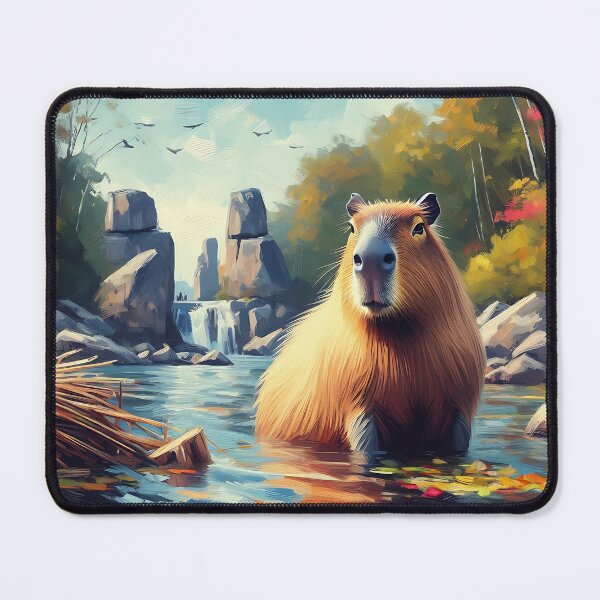Item preview, Capybara Art #66 | Capybara Lovers designed and sold by ksgraphics222.