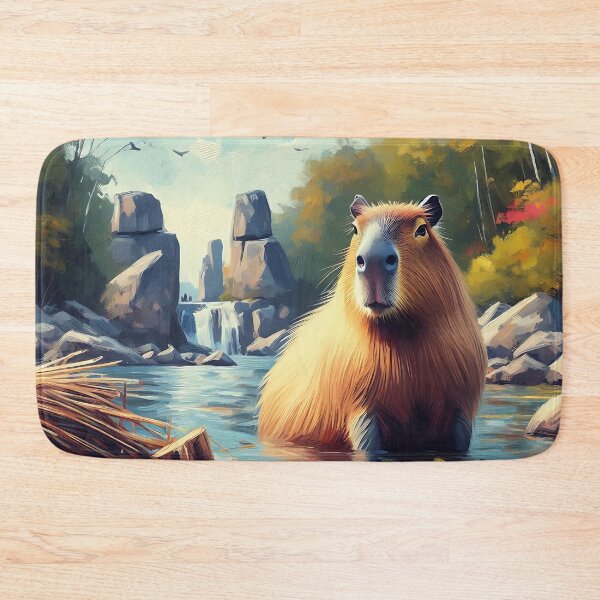 Item preview, Capybara Art #66 | Capybara Lovers designed and sold by ksgraphics222.