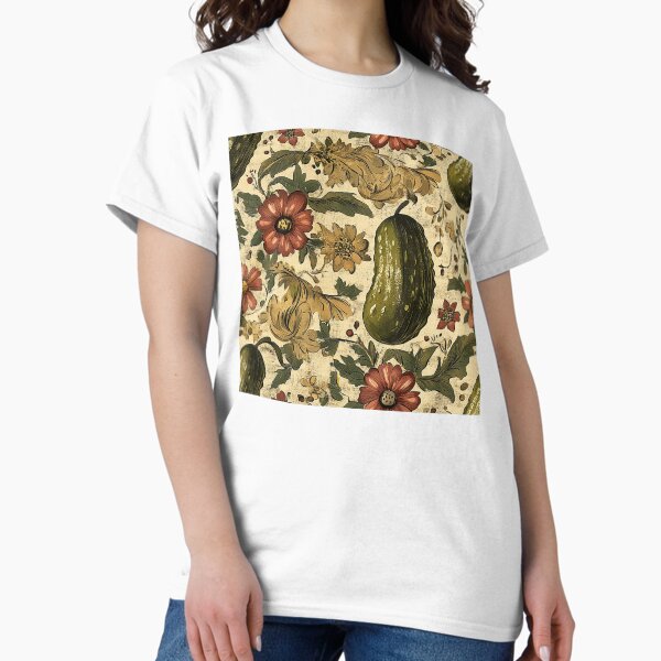 Item preview, Vintage Pickle Floral designed and sold by darkskydelights.