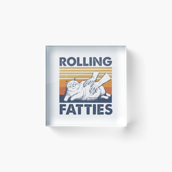 Item preview, Rolling Fatties University- Funny Vintage designed and sold by TavellynArt.