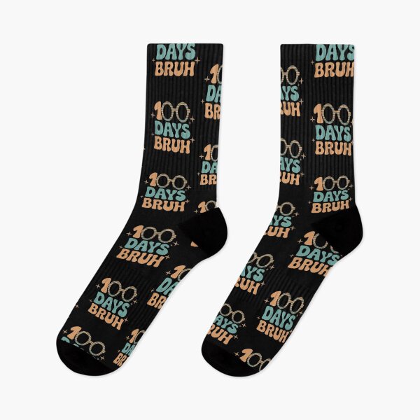 Item preview, 100 Days Bruh Funny 100 Days of School Celebration designed and sold by Hananiah Merch.