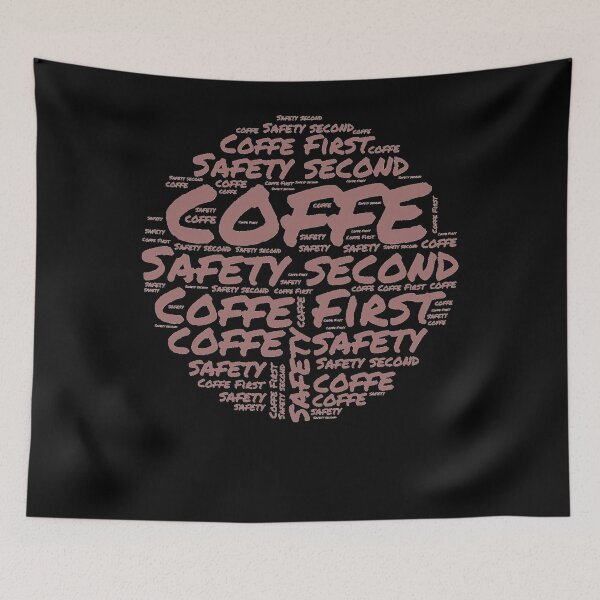 Item preview, COFFE FIRST funny gift for coffe lovers  designed and sold by FelkMariShop.