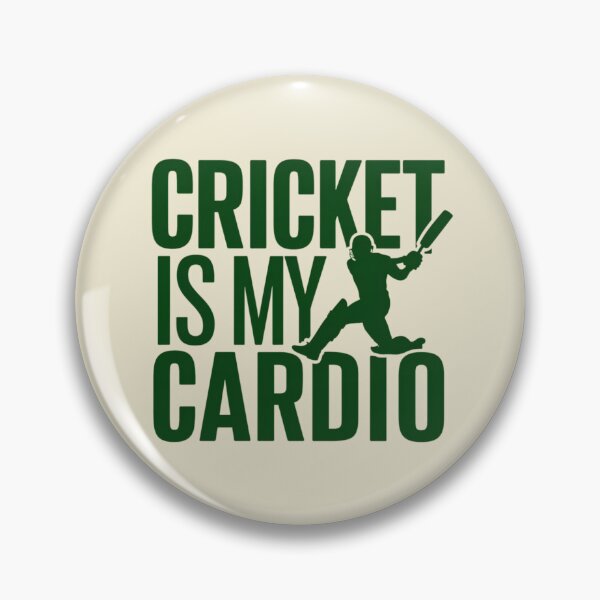 Artikelvorschau, Cricket ist mein Cardio entworfen und verkauft von Jollys-ArtShop.