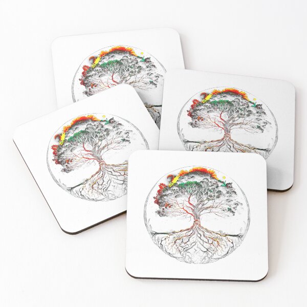 Item preview, Tree of Life Color Dark Green Trees designed and sold by AddlPoolart.