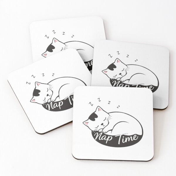 Item preview, Nap Time Cat – Cozy and Cute Sleeping Design designed and sold by beckabbooart.